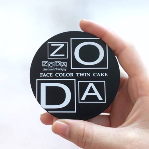 โซดา แป้งทูเวย์เค้ก แป้งตลับ  แป้งพัฟ ZODA FACE COLOR TWIN CAKE CC