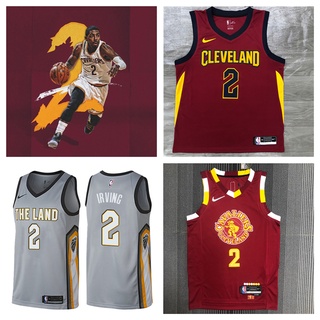 Cleveland Cavaliers #2 Kyrie Irving Vest Basketball Jersey เสื้อบาสเกตบอลผู้ชาย เสื้อกีฬาแขนกุด