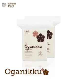 (แพ็คคู่) Rii 90 Oganikku Organic Cotton Pads