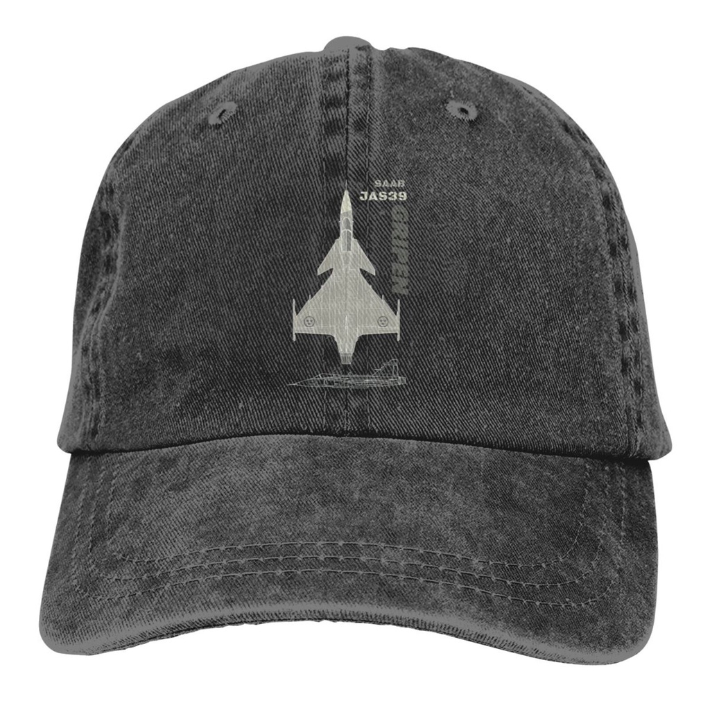 คู่รัก Flyingraphics Aviation Themed Saab Jas 39 Gripen Summer New Trend Snapback Cap