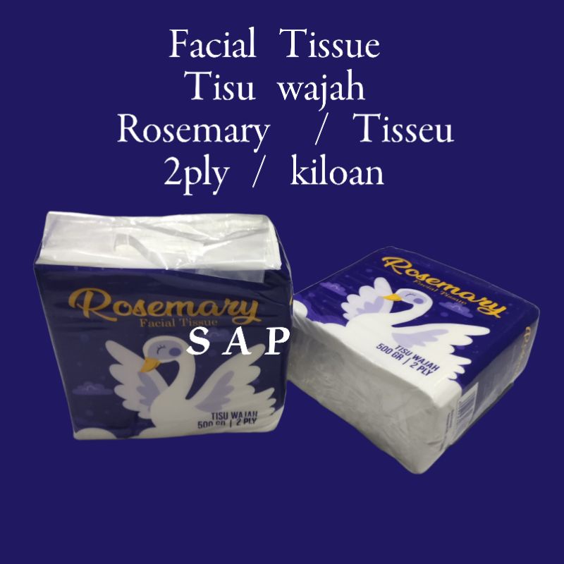 FACIAL TISSUE, FACIAL TISSUE MAKE UP