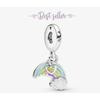 Pandora  silver  dangle** ติ้งสายรุ้ง