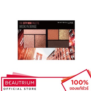 MAYBELLINE NEW YORK The City Mini Palette อายแชโดว์พาเลท 6.1g