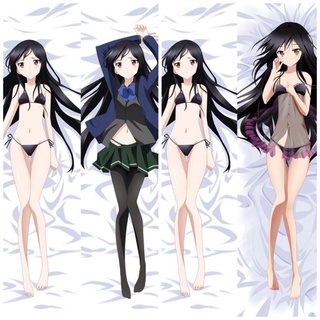 [พร้อมส่ง] ปลอกหมอน ผ้ากํามะหยี่ ลายอนิเมะ Accel World Dakimakura ขนาด 50 X 150 ซม. สําหรับบ้าน