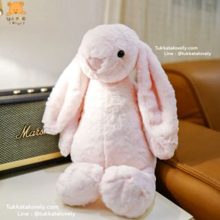 ตุ๊กตากระต่ายหูยาว JellyCat สีชมพูอ่อน (Pink)