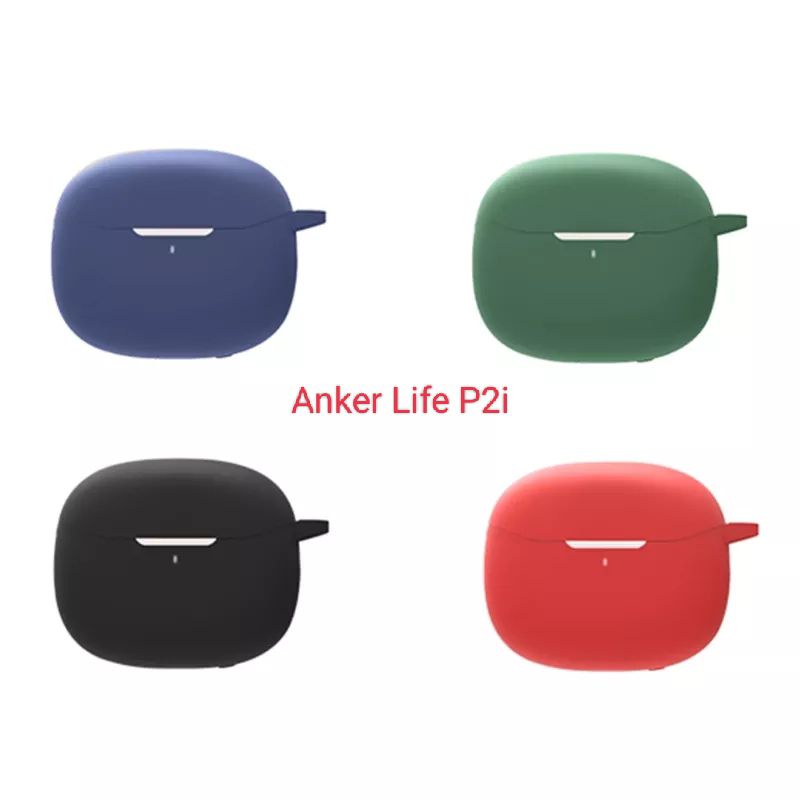 เคสปลอกซิลิโคนป้องกัน Anker Soundcore Life P2i A3991 + Carabiner