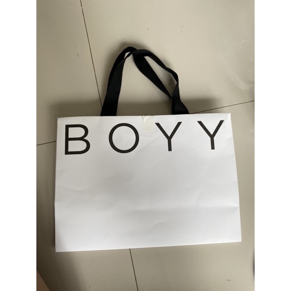 ถุงกระดาษ boyy แท้ คอลใหม่