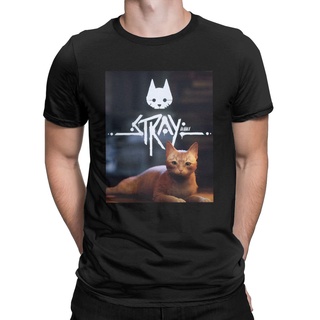 Kvpt【พร้อมส่ง】เสื้อยืดคอกลม แขนสั้น ผ้าฝ้าย 100% พิมพ์ลายโปสเตอร์ Stray Game สไตล์คลาสสิก สําหรับผู้ชายสามารถปรับแต่งได้