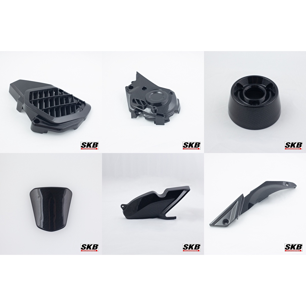 เคฟล่าPCX คาร์บอนPCX 2018-2019 อะไหล่แท้เบิกศูนย์ เคฟล่า ฟิล์มลอยน้ำ จากโรงงาน SKB ACCESSORIES