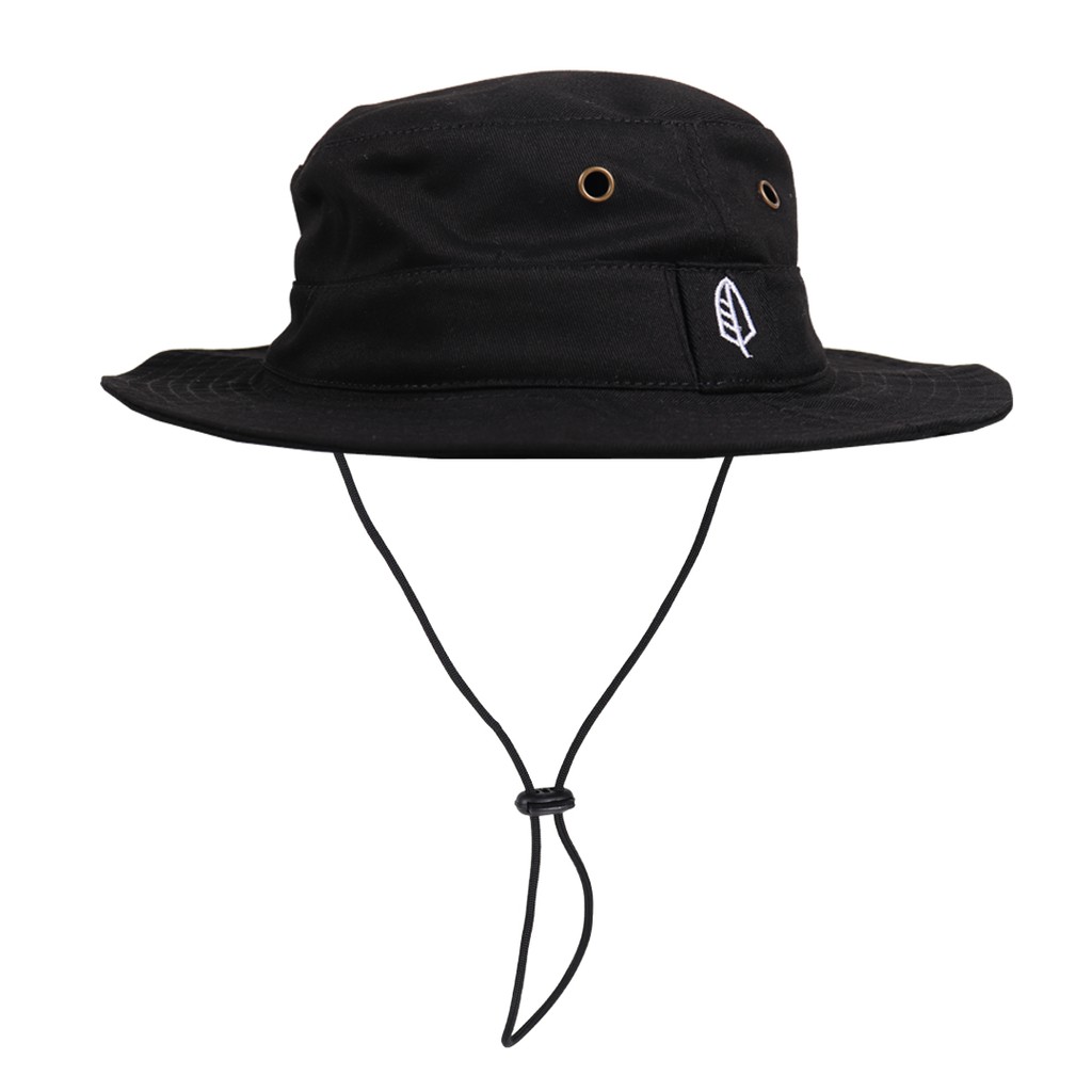 MORWICK - หมวกผู้ชาย Bucket Hat - Jungle - สีดํา