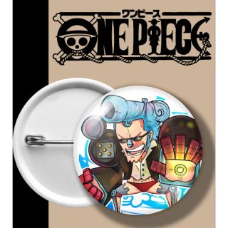 ONEPIECE BADGE เข็มกลัด วันพีช #วันพีช แฟรงค์กี้