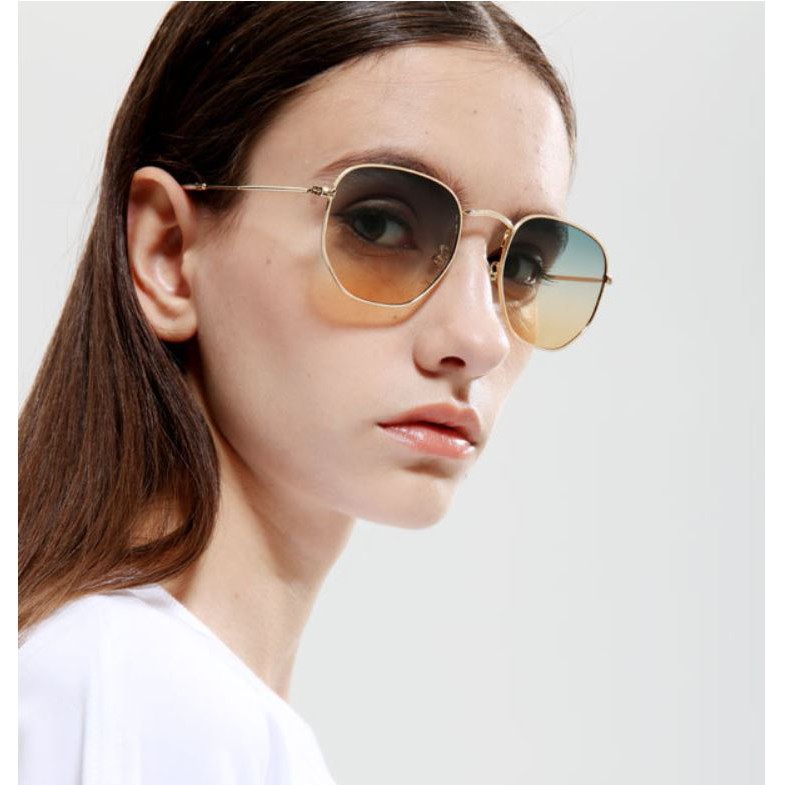 แว่นกันแดดกล่อง X1314 ผู้ชายใหม่ - โลหะย้อนยุคของผู้หญิง