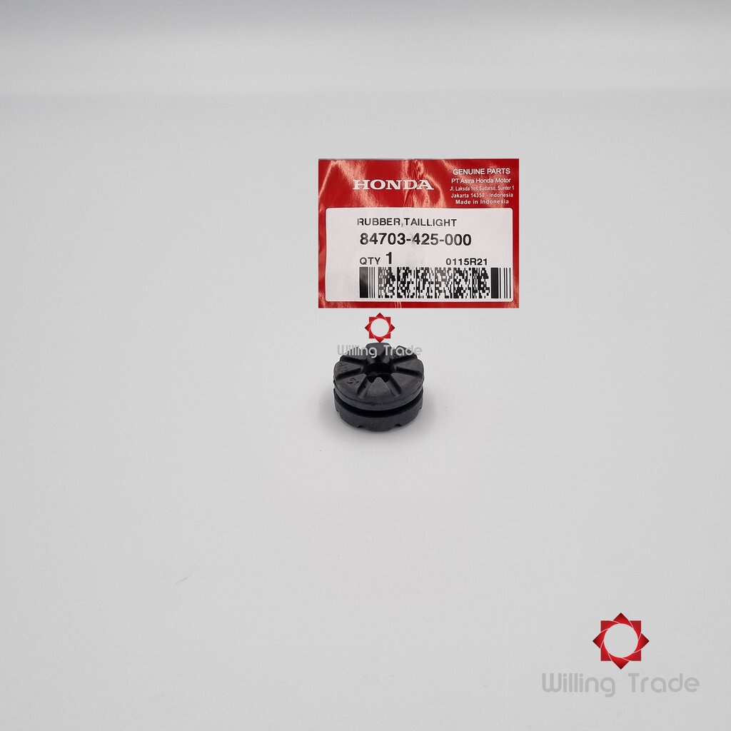 0404_HO. ยางรองขายึดกระโหลกไฟหน้า (B170)HONDA: (84703-425-000) LS125 และรุ่นอื่นๆ [แท้ศูนย์ 100%] ยา