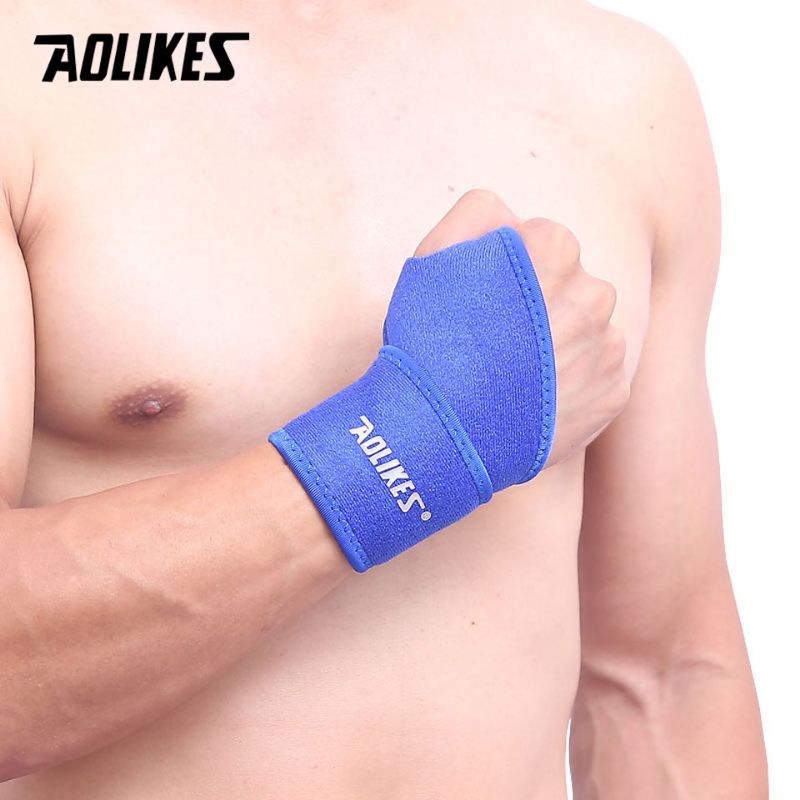 wrist support ใส่ได้ทั้งข้อมือขวาหรือซ้าย brand แบรนด์แท้ ผ้าพันข้อมือ ป้องกันข้อมือ เล่นกีฬา wrist sports protection ราคา ถูกที่สุด ดีลบีเคเค แกลเลอรีภาพที่ 8