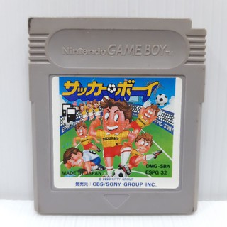 ตลับแท้ [GB] [0138] Soccer Boy (Japan) (DMG-SBA) Gameboy Game Boy Original เกมบอย