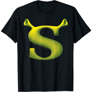 เสื้อยืดวินเทจเสื้อยืด พิมพ์ลายโลโก้ Shrek Initial แฟชั่นพรีเมี่ยม สําหรับเด็กผู้ชาย และเด็กผู้หญิง อายุ 1-12 ปีS-4XL