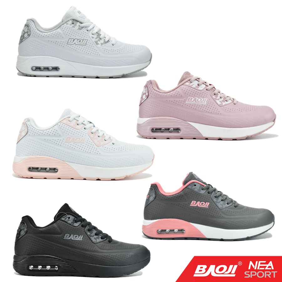 [ลด30% เก็บโค้ด 2509FASHDD] BAOJI 322 Pref. Leather รองเท้าผ้าใบ ผู้หญิง บาโอจิ ตัวขายดี