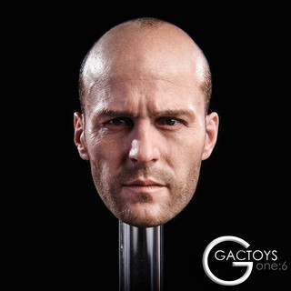 ฟิกเกอร์ 1 / 6 Scale gactoys GC 023 Jason statham male head sculpt Fit 12   Action Figure