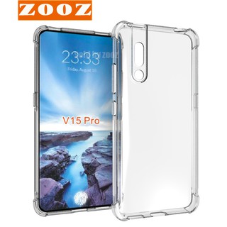 vivo Y11 Y12 Y15 Y17 Y19 S1 V17 V15 Pro NEX 3 V17neo Soft Silicon Clear Case Airbag Cushion Back Cover Transparent Phone Casing