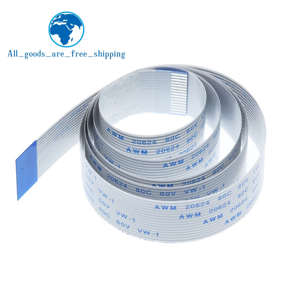 15 Pin Ribbon Flex CSI สาย 10 ซม.20 ซม.30 ซม.40 ซม.50 ซม.60 ซม.ความยาวสําหรับ Raspberry Pi 3 รุ่น B + / 3 / 2 กล้อง