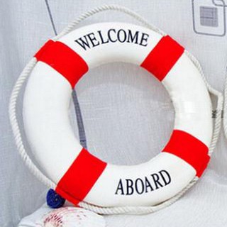 MiStyles  ห่วงชูชีพ 20 cm ของแต่งบ้าน Lifebuoy DIY Home Decoration No. 2409 2410