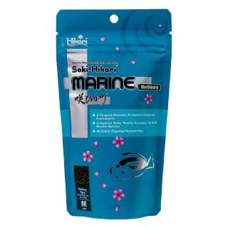 Saki-Hikari Marine Herbivore อาหารปลาทะเล ฮิคาริ สำหรับปลาทะเล กินพืช เม็ดจม ขนาดกลาง size M (90g)