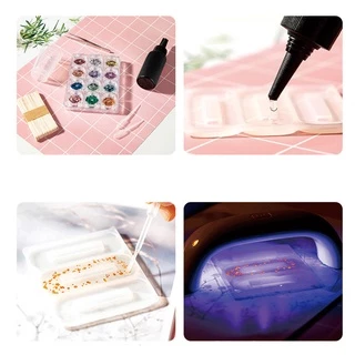 พร้อมส่ง!! UV resin เรซิ่น ชนิดแข็ง ยูวีเรซิ่น แบบแข็ง สำหรับงาน DIY ถูกที่สุด (01RS002)