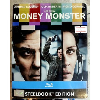 Blu-ray​ Steel​Book​ : Money Monster (2016) เกมการเงิน นรกออนแอร์ " George Clooney, Julia Roberts " A Judie Foster Film