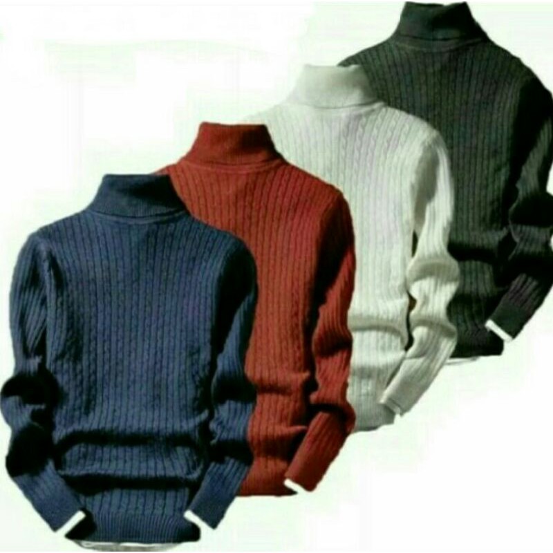 เสื้อกันหนาว คอเต่า สําหรับผู้ชาย (ไซซ์ Xxl)