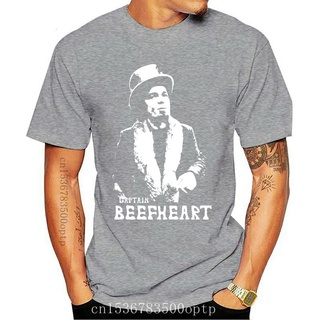 เสื้อยืดโอเวอร์ไซส์ขายดี เสื้อยืดแขนสั้นลําลอง พิมพ์ลาย Capn Beefheart -Avant-Garde Rock Icon คุณภาพสูง สําหรับผู้ชาย LE