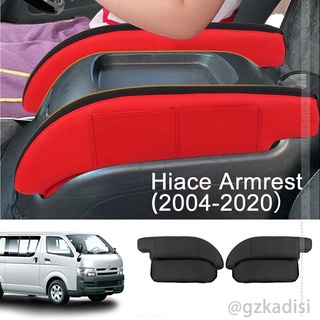 Hiace kdh200 (2004-2020) ปลอกหนังหุ้มที่เท้าแขน ทนทาน 2 ชิ้น hiace commuter