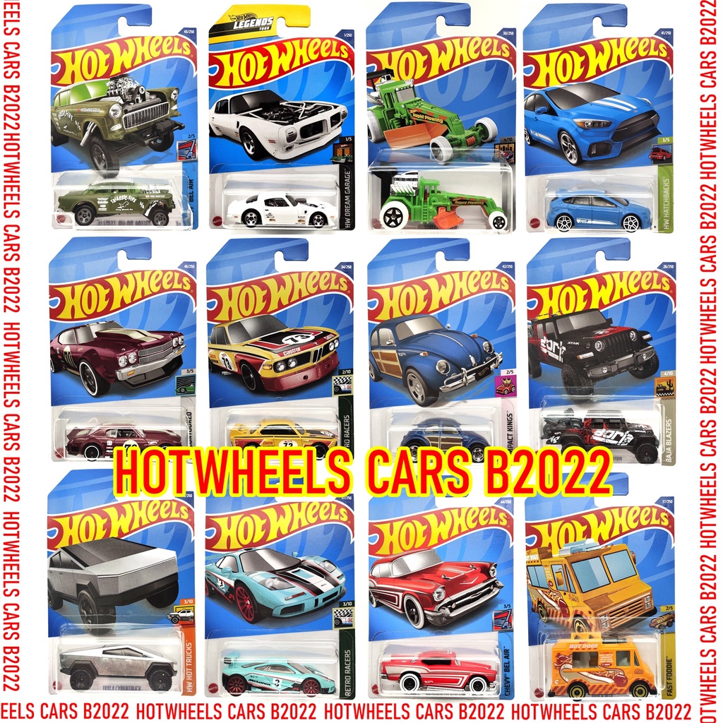 โมเดลรถเหล็ก Hot wheels ลิขสิทธิ์แท้ มีหลากหลายแบบให้เลือก SF รถของเล่นเด็ก รถของเล่น
