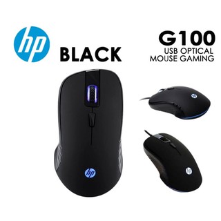 HP Optical Mouse Gaming USB G100 เมาส์เกมมิ่งปรับค่า DPI ได้ 3 ระดับ