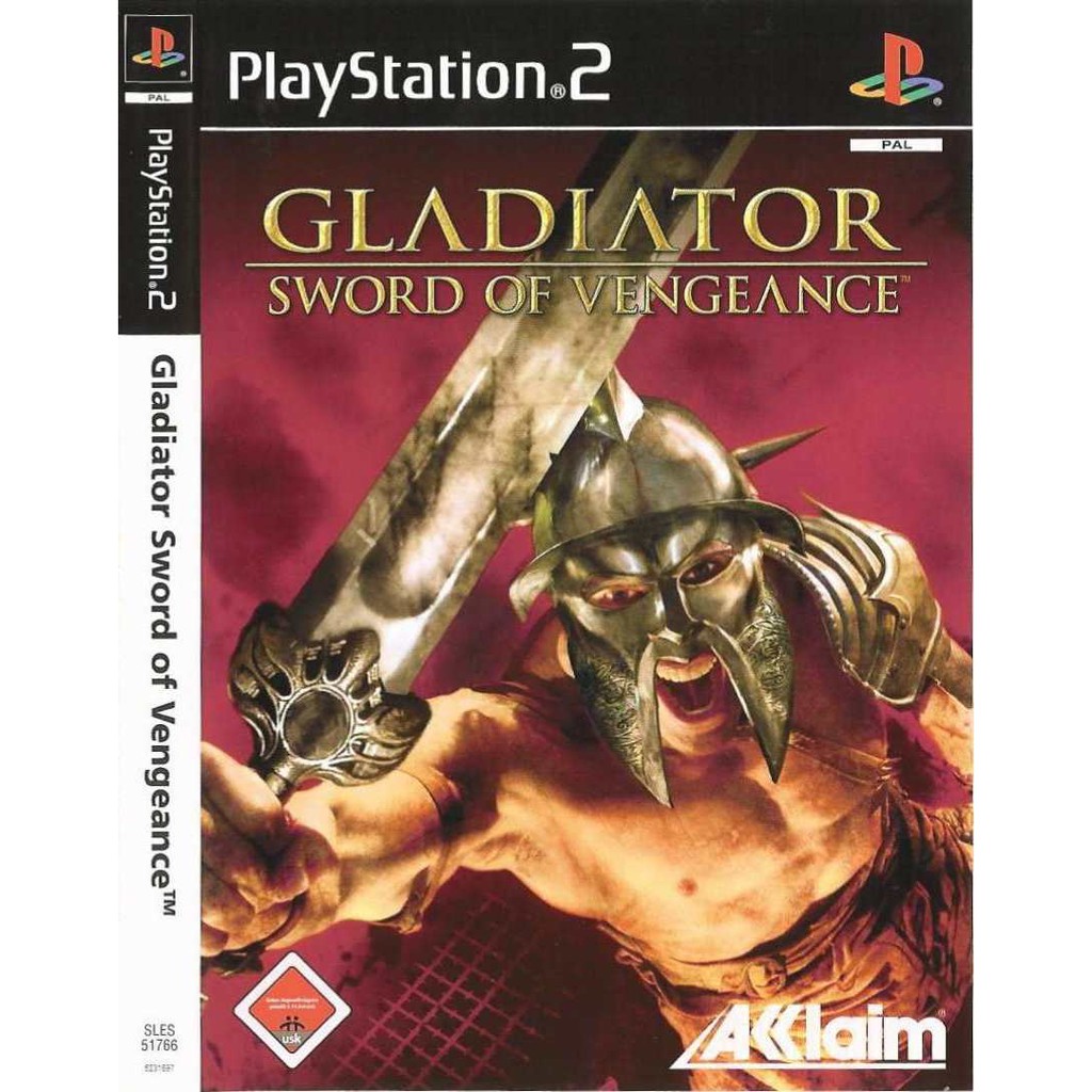 แผ่นเกมส์ Gladiator Sword Of Vengeance PS2 Playstation 2 คุณภาพสูง ราคาถูก
