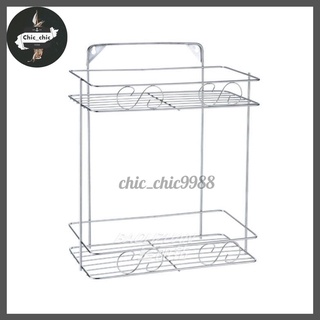 พร้อมส่ง ชั้นวางของในห้องน้ำสแตนเลส 304 แท้ 3 ชั้น  ไม่ต้องเ…