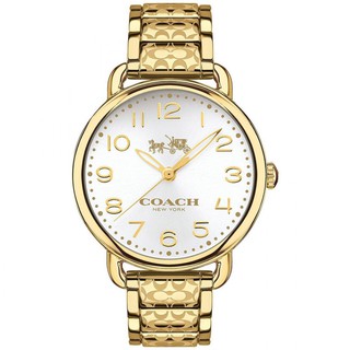 Coach Women Delancey Gold Bracelet Watch 14502496