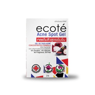 Ecote Dermartology Acne Spot Gel 2g