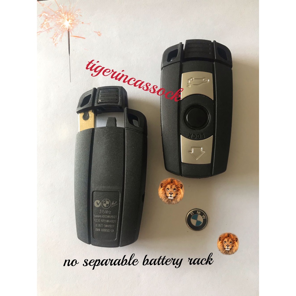 อัพเดท สมาร์ทคีย์ BMW 3B เพื่อเปลี่ยน E90E60E87E92 เป็นต้น & ปลอกกุญแจ 1 5 3 6 Series (ไม่มีฝาครอบแบ