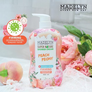 ครีมอาบน้ำพีช Madelyn Shower Peach Peony 450 ml.