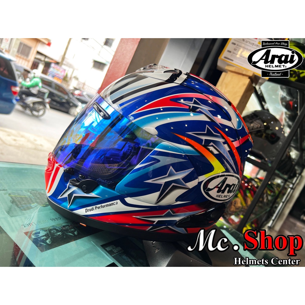 หมวกกันน็อค ARAI RX-7X NAKANO RED