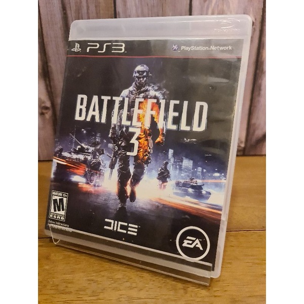 แผ่นเกม PlayStation 3 (PS3)เกม Battlefield 3 ใช้กับเครื่อง PlayStation 3
