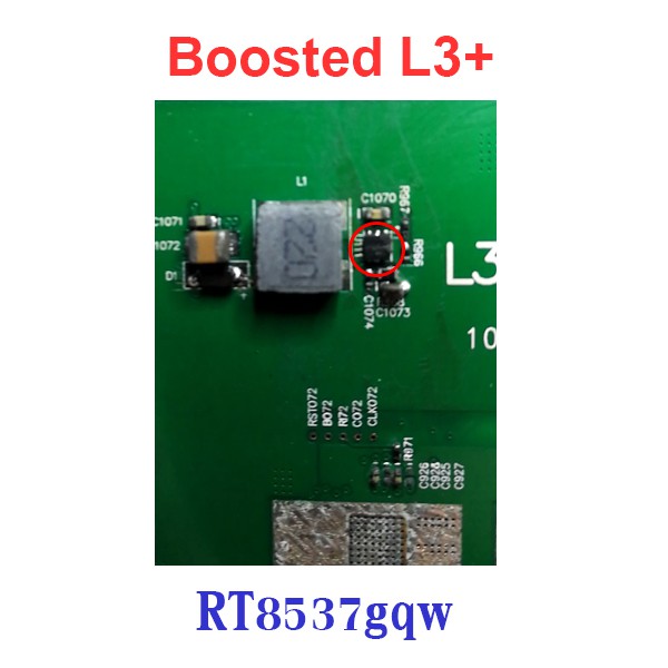 RT8357 Booted L3+,L3++ อุปกรณ์แหล่งจ่ายไฟให้กับ Hash Board Antminer L3,L3+,L3++
