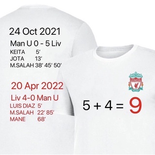 เสื้อยืด LFC 5+4 = 9 ศูนย์