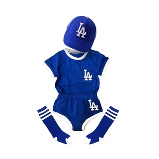 ชุดแฟนซี Baby Baseball Set เบสบอล 4ชิ้น (หมวก+เสื้อ+กางเกง+ถุงเท้า) fancy51