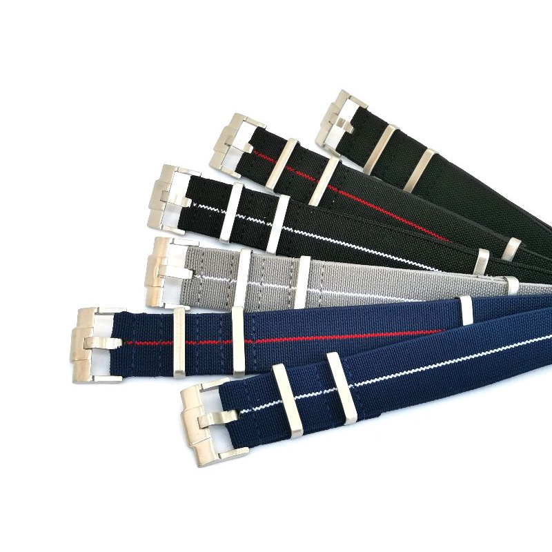 สายนาฬิกา​นาโต้ parachute elastic​ สายมีความยืดหยุ่น​ ให้ความกระชับที่ดีกว่า​ แค่เปลี่ยน​ก็​ดู​เปลี่ยน​