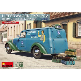 MiniArt 1/35 MI38035 LIEFERWAGEN TYP 170V GERMAN BEER CAR