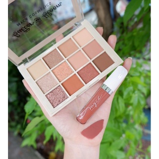 แพ็กคู่ สุดคุ้ม  ลิป MYCA MADD MATTE + พาเลต BUTTER&amp;BLOOM อายแชโดว์