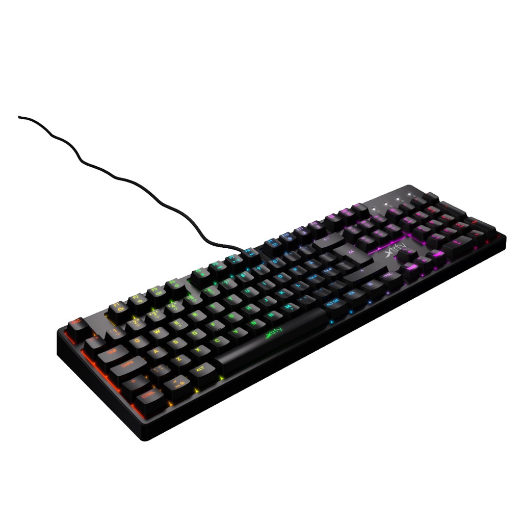 Xtrfy K4 RGB, Mechanical gaming keyboard with RGB, US/THAI 104 Keys คีย์บอร์ดเกมมิ่งคีย์ไทย/ อังกฤษ 