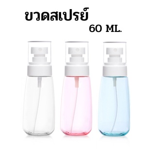 ขวดสเปรย์ ขนาด 60ml ขวดสเปรย์พกพา ขวดพ่นสเปรย์ สเปรย์แอลกอฮอล์ ขวดสเปรย์เปล่า