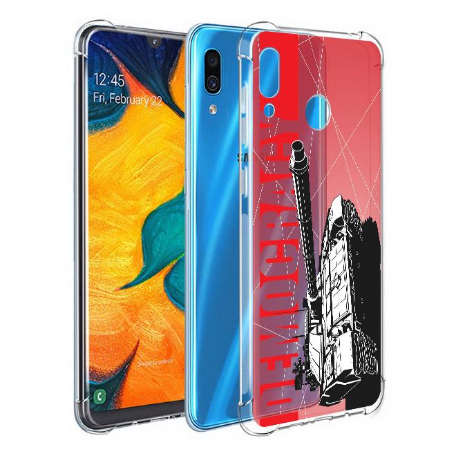 เคส สำหรับ Samsung Galaxy A30 War Series 3D Anti-Shock Protection TPU Case [WA002]